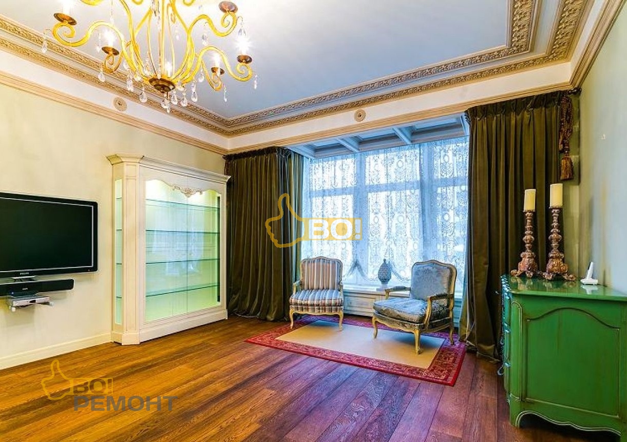 Дизайнерский ремонт квартиры 160 м2-102